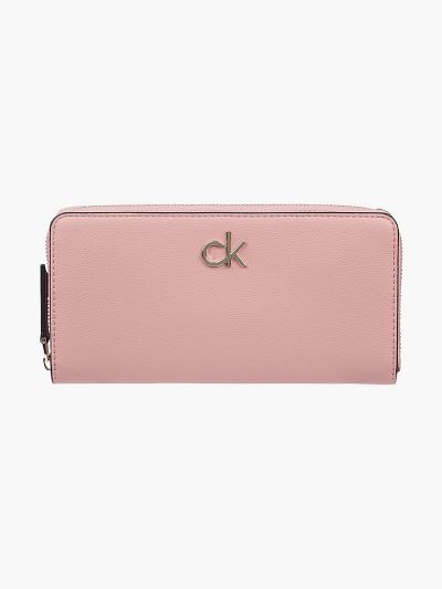 Calvin Klein Táskák & Kiegészítők HU087091 | Calvin Klein Large Zip-Around Női Pénztárca Szürke / Ró
